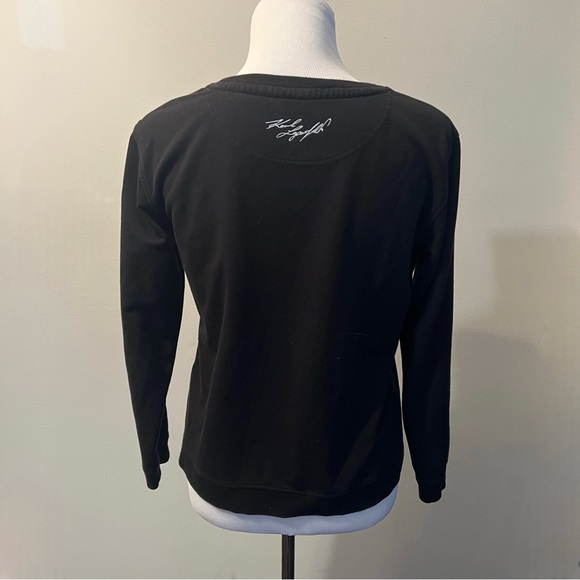 KARL LAGERFELD PARIS SEQUIN LONG SLEEVE - Sz XS - Picture 2 of 7